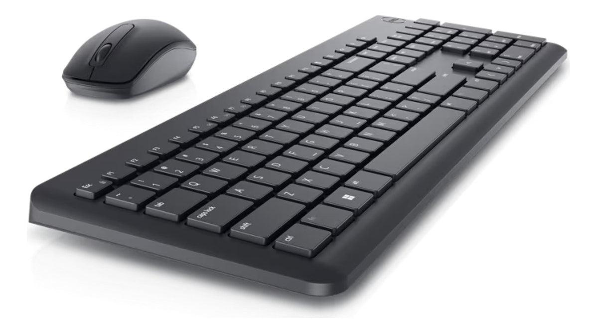 Kit Teclado Mouse Dell Sem Fio Km3322w Wireless Abnt2 Br Pt