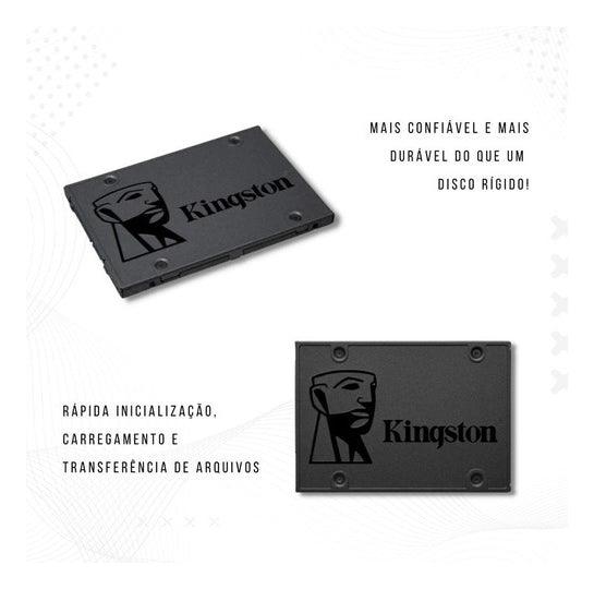 Disco Sólido Interno Kingston Suv400s37/240g 240gb Cor Preto