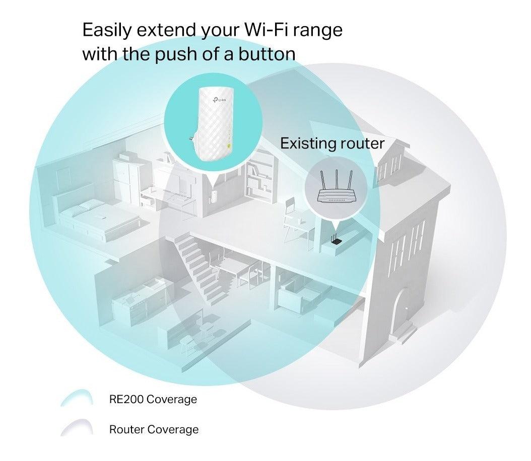 Repetidor Tp-link Re200 Branco