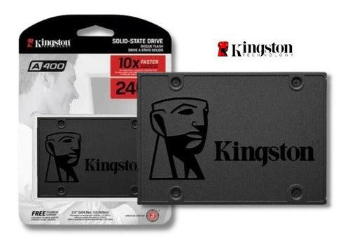 Disco Sólido Interno Kingston Suv400s37/240g 240gb Cor Preto