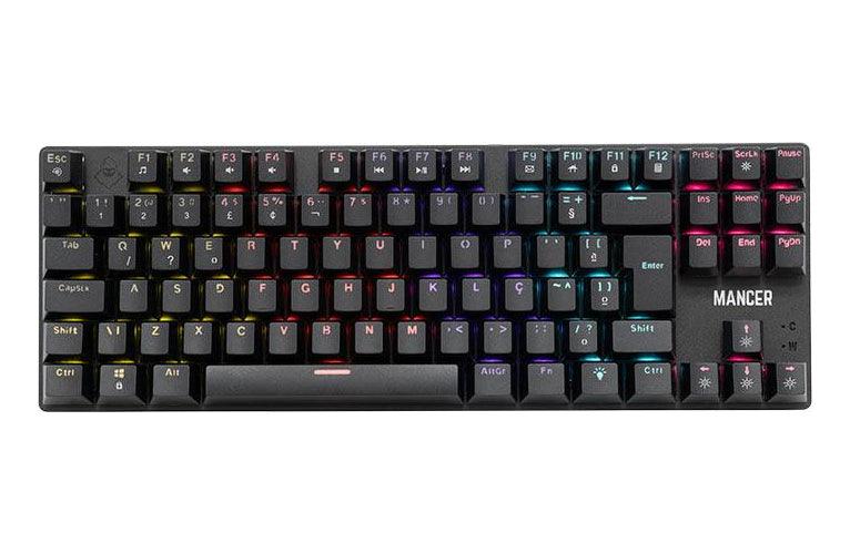 Teclado Mecanico Gamer Mancer Shade Mk2, Rainbow S/ Huano Bu