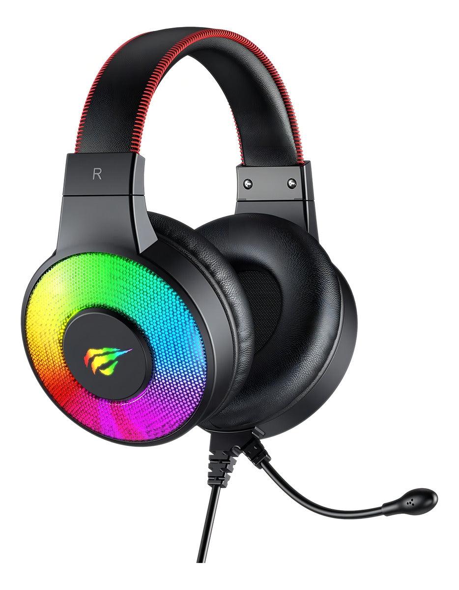 Headset Gamer Havit Gamenote H2013d Rgb Preto