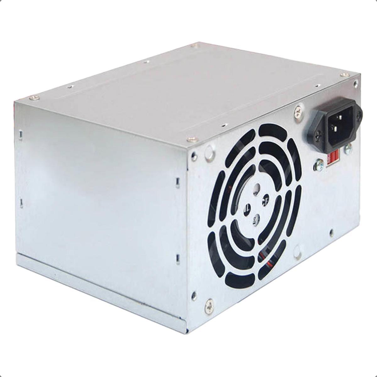 C3tech C3Plus PS-200V4 Fonte de alimentação para Computador 200W Real Bivolt Cor Prateado