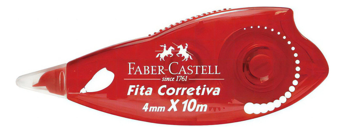 Corretivo Fita Corretiva Faber-castell 4mmx10m Cx C/6 Unid