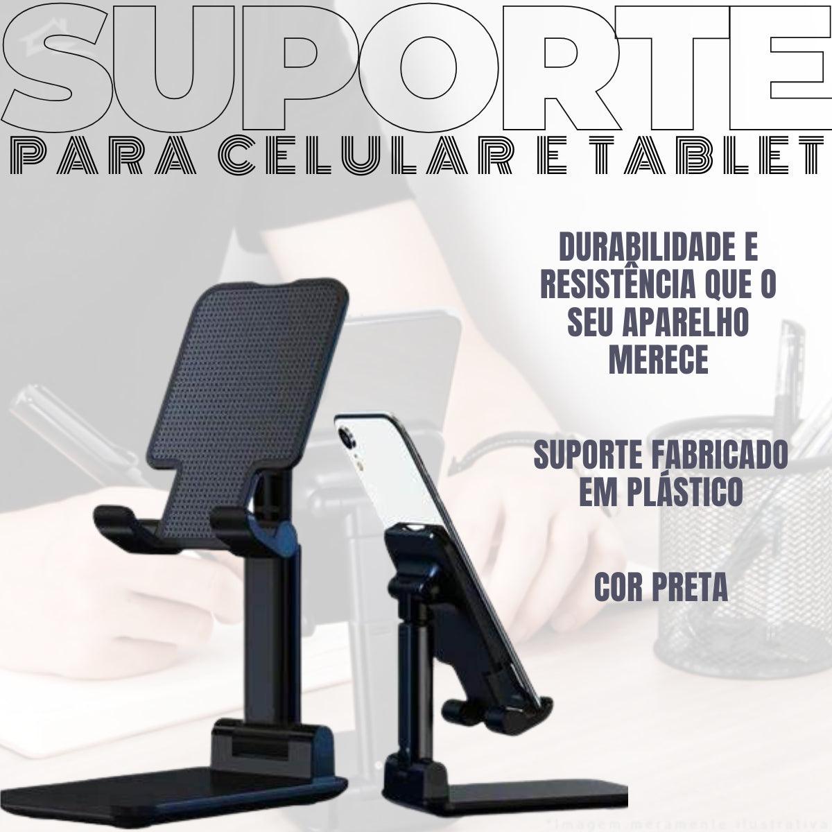 Suporte Mesa Celular Tablet Ajustável Tripé Portátil Selfie