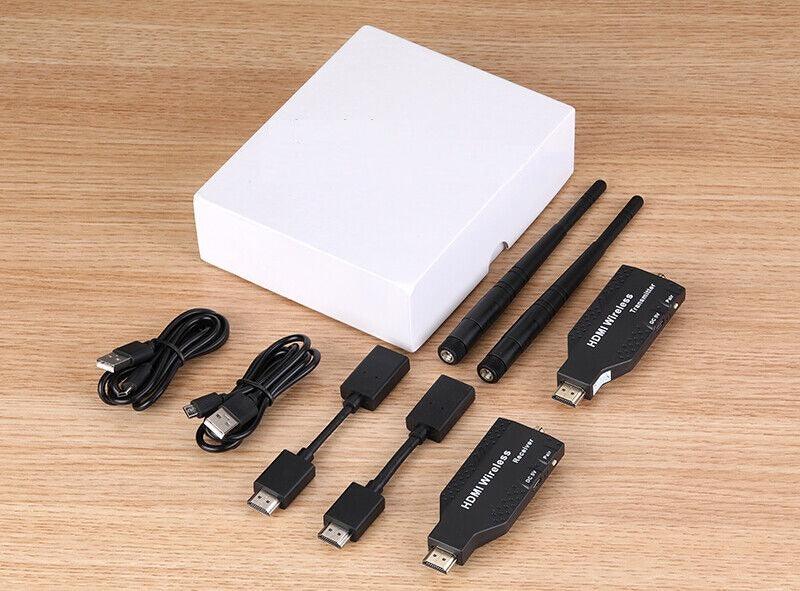 Kit Transmissor Receptor Hdmi Sem Fio Wireless 1080p C/ Nf