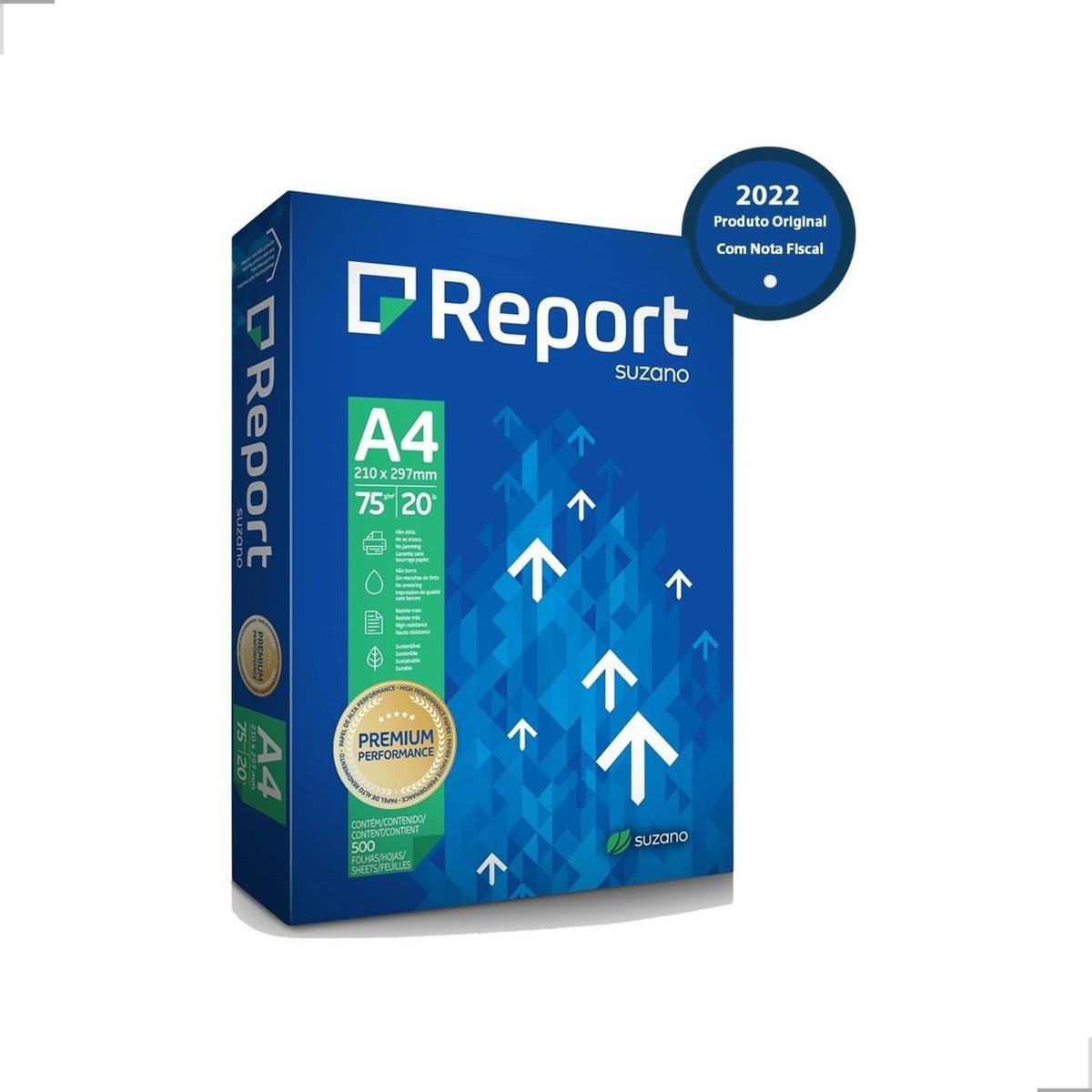 Papel Sulfite A4 210x297mm 75g Branco Alcalino 5000 folhas