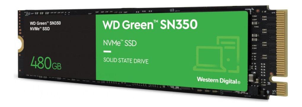 Ssd Western Digital Wd Green Sn350 Wds480g2g0c 480gb Verde