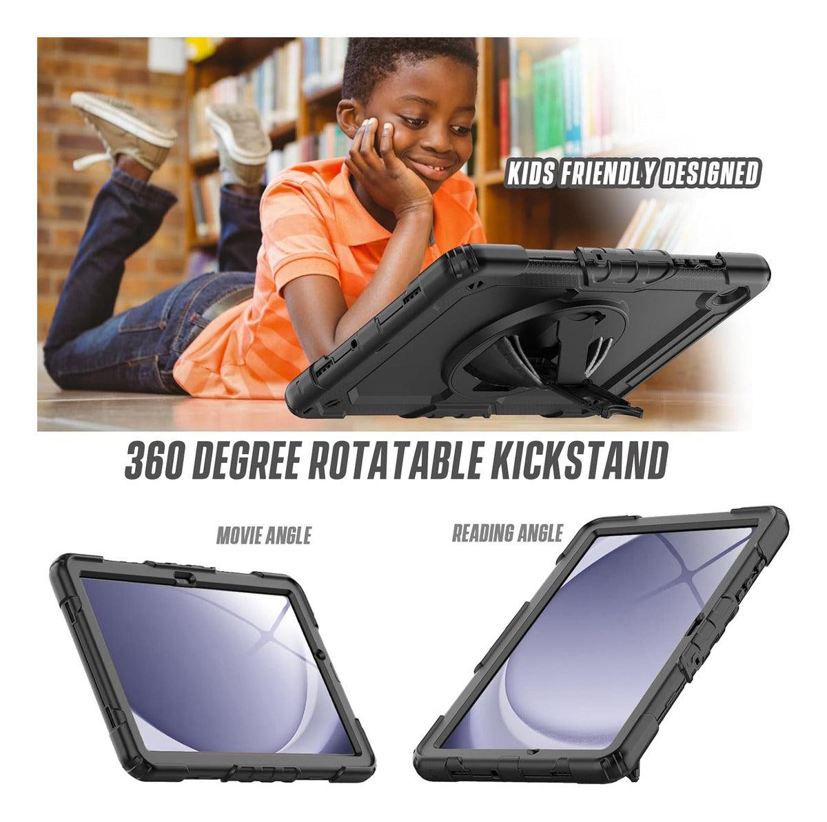 Capa Anti Impacto Para Tablet Samsung A9 Plus 11.0 Com Alça