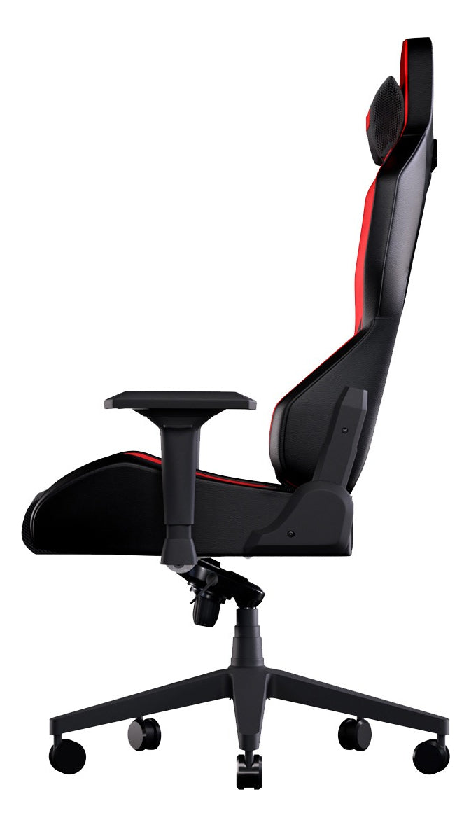 Cadeira Gamer Escritório Ergonômica Mesh/pu Até 150kg Pcyes Cor Vermelho Material Do Estofamento Pu E Mesh