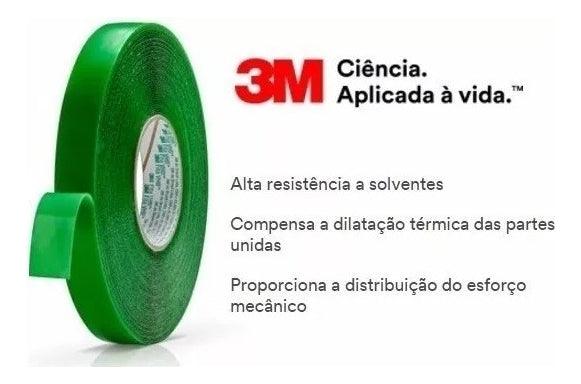 Fita Dupla Face 3m Vhb 25mm X 20m 4910 Cor Verde