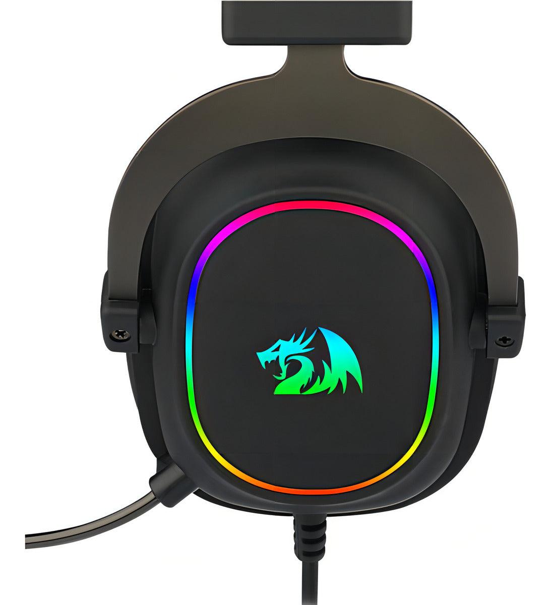 Headset Gamer Redragon Zeus Rgb 7.1 Usb H510-rgb Cor Da Luz Rgb Cor Preto