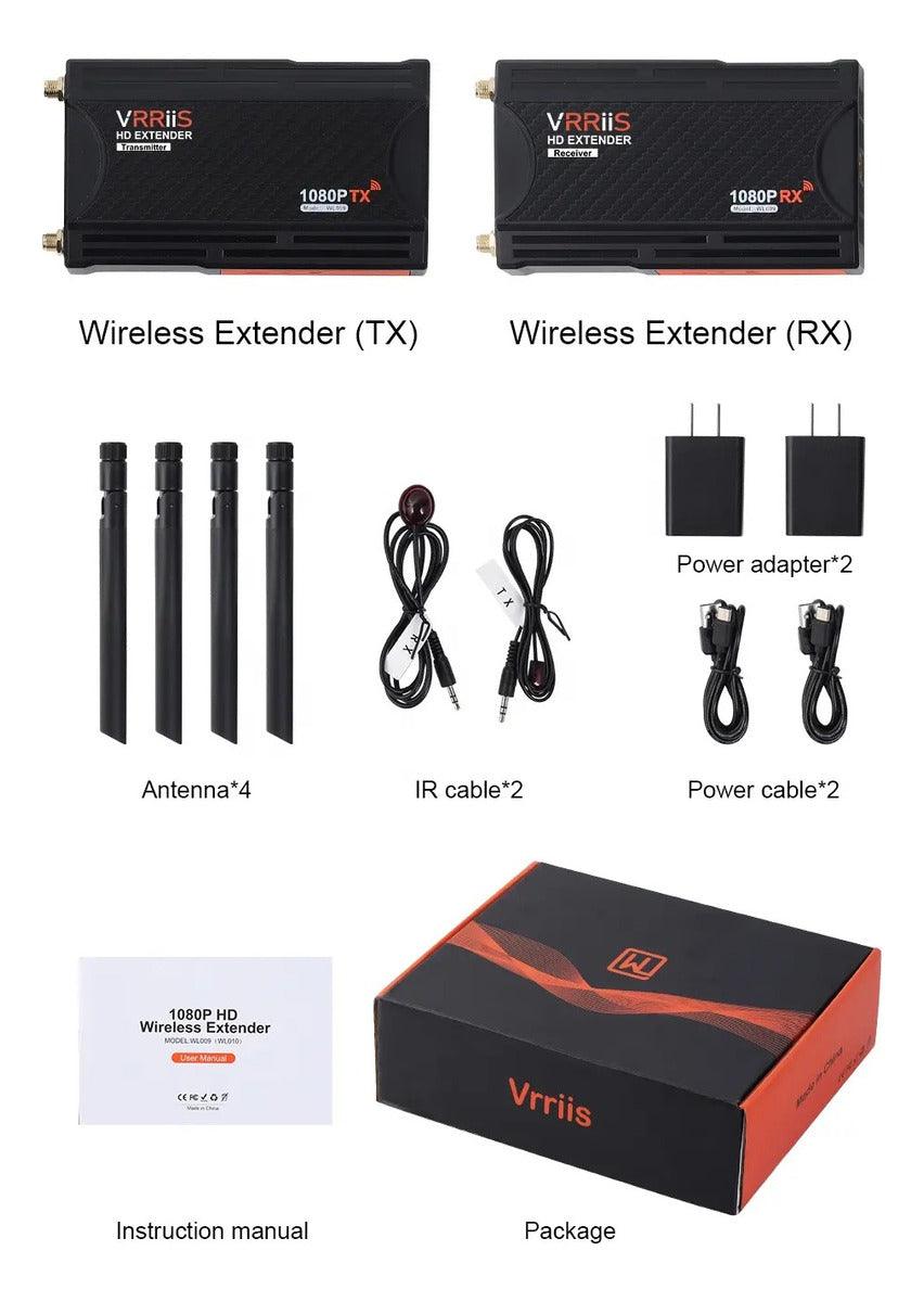 Hdmi Wireless S/fio Full Hd 5.8g Transmissor Até 200mts