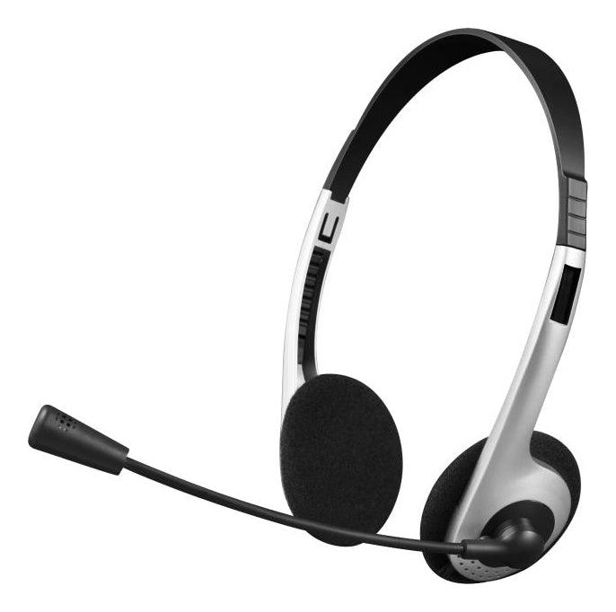 Fone Com Microfone C3plus Ph-01si Prata Cor Prateado