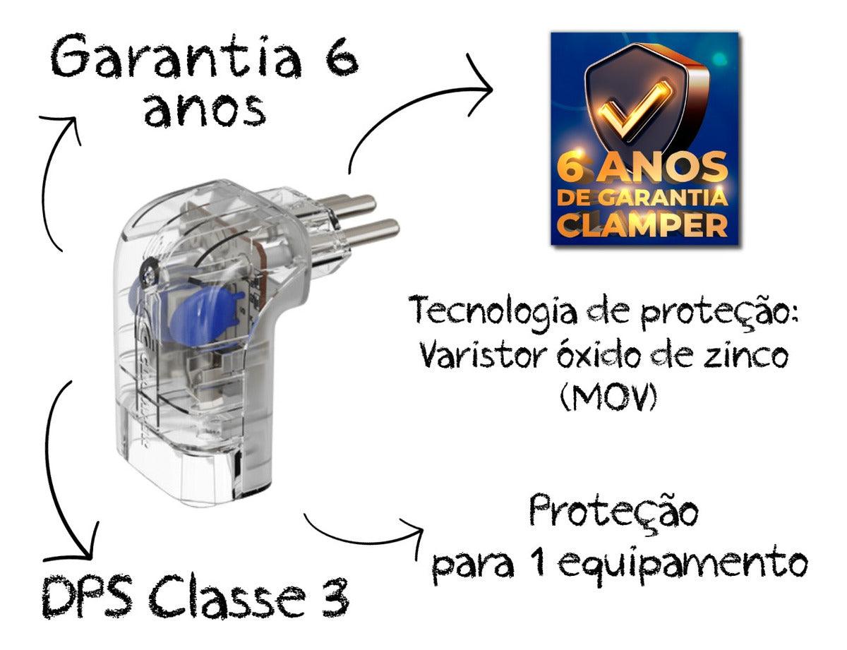 Protetor De Geladeira E Freezer 127/220v Contra Raios Surtos