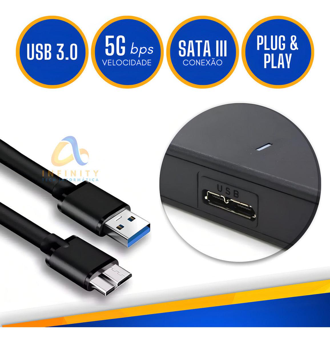 Disco rígido externo Exbom HDD USB 3.0 1TB Portátil Usb 3.0 Para Notebook Ps4 Ps5 Xbox One E Series Windows