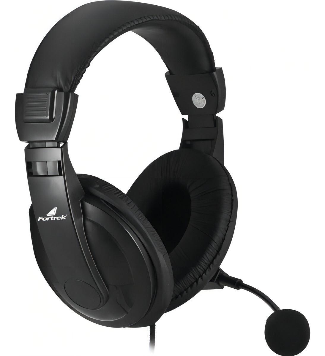 Fortrek HSL-102 | FK 739A Fone de ouvido over-ear gamer Cor Preto