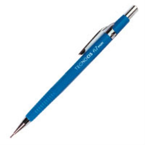 Lapiseira 0.7mm tecno cis c-207 0.7 azul