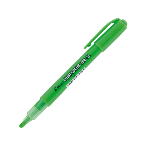 PINCEL MARCA TEXTO VERDE LUMICOLOR 200SL PILOT 12UND